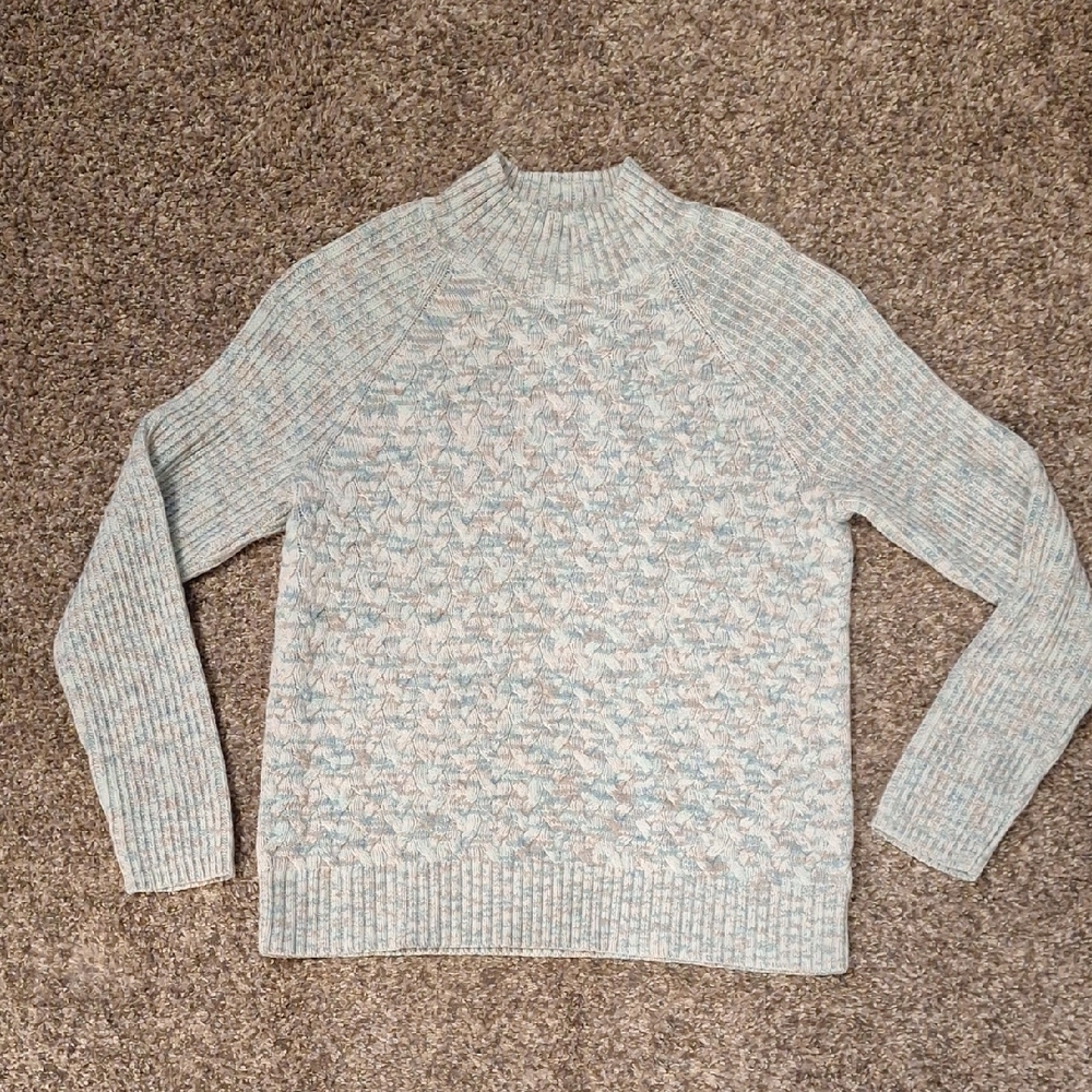Croft & Barrow XL Light Blue Knit Sweater